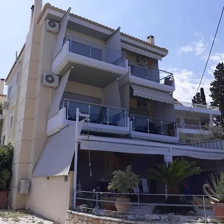 شقة Seaview Maisonette In Petalou *